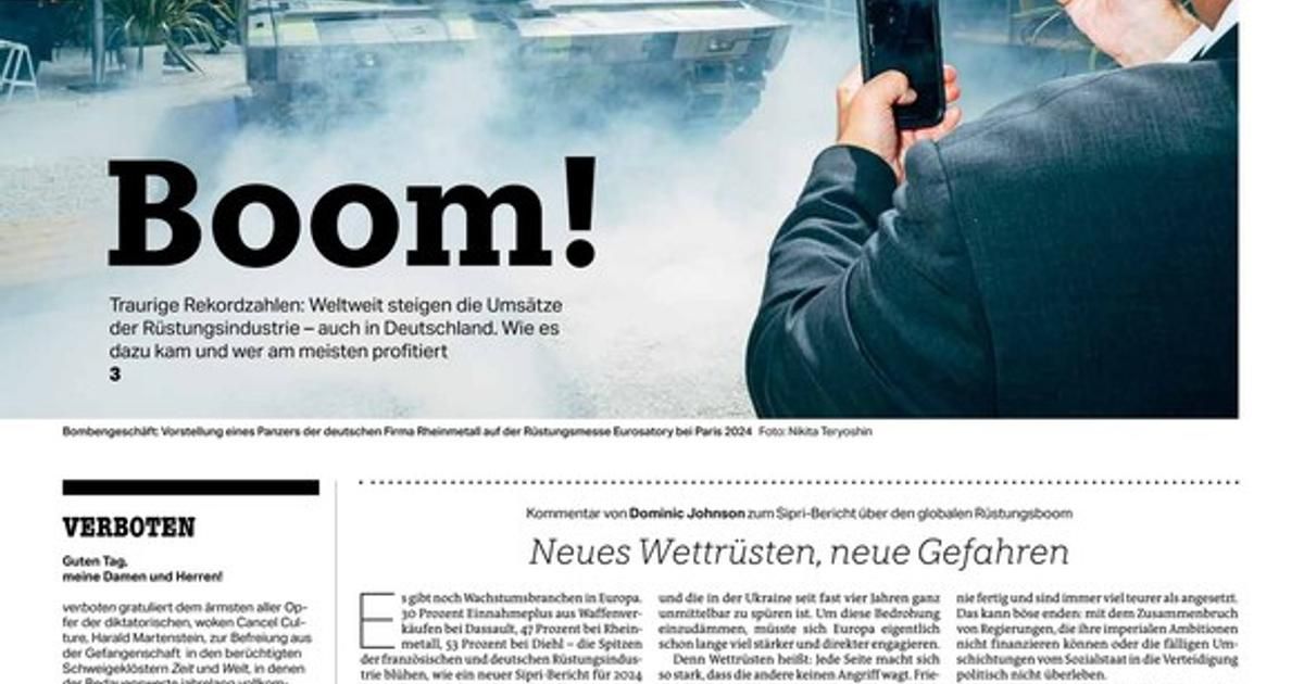 Le boom des ventes d'armes : une réponse au chaos mondial