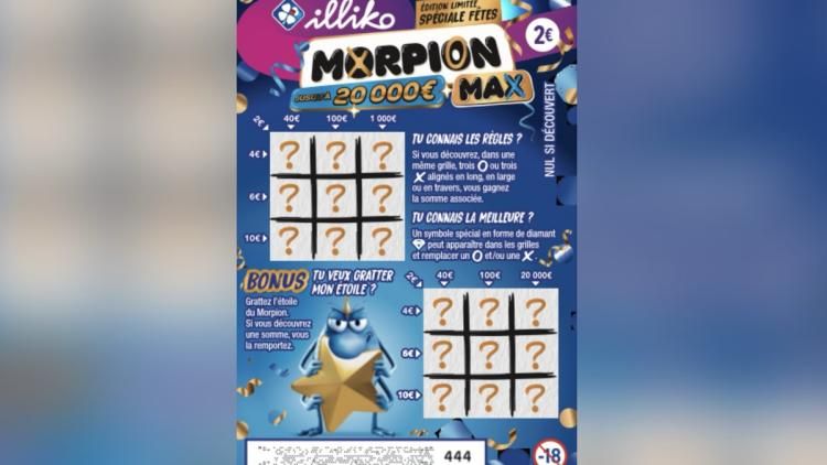 Le morpion max revient : un jeu de grattage festif à ne pas manquer