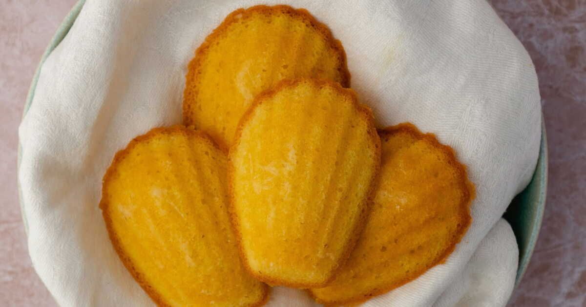 Des madeleines à la vanille pour les petits gourmets