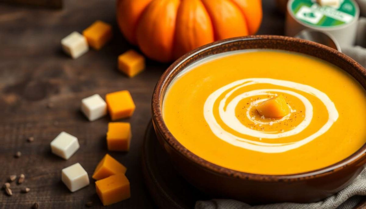 La soupe de potiron au Kiri : un délice automnal