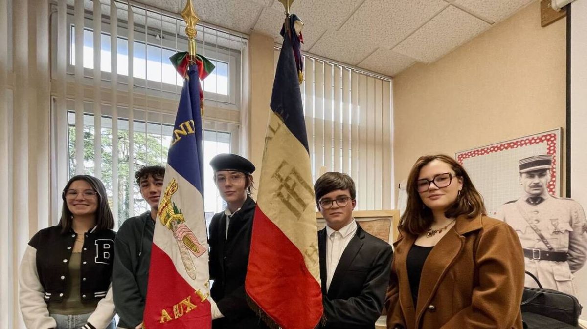 Un drapeau mémoriel pour inspirer la jeunesse de Cholet