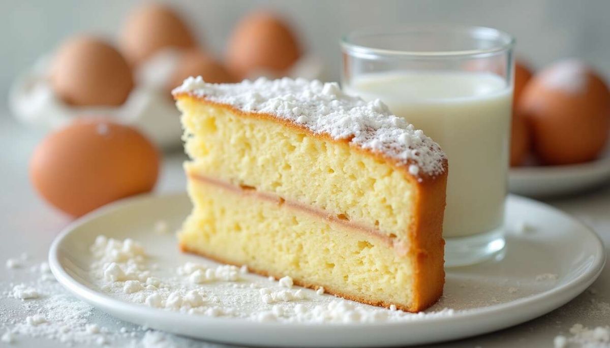 Le gâteau verre de lait : une pâtisserie simplissime