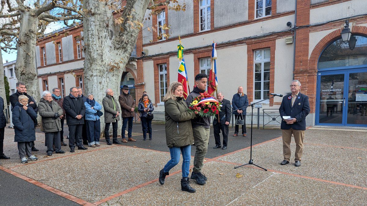 Une cérémonie émouvante en hommage aux soldats disparus à Revel