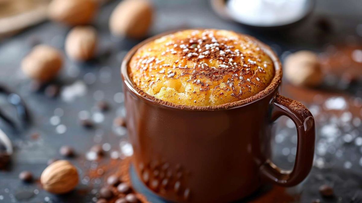 Le mug cake nature : un délice rapide et réconfortant
