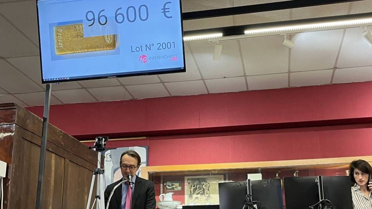 L'or à la hausse : enchères à Angers pour deux lingots exceptionnels