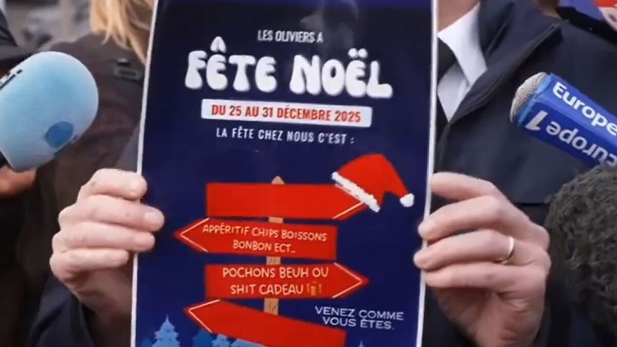 Quand le trafic de drogue s'invite à Noël : une affiche surprenante à Marseille