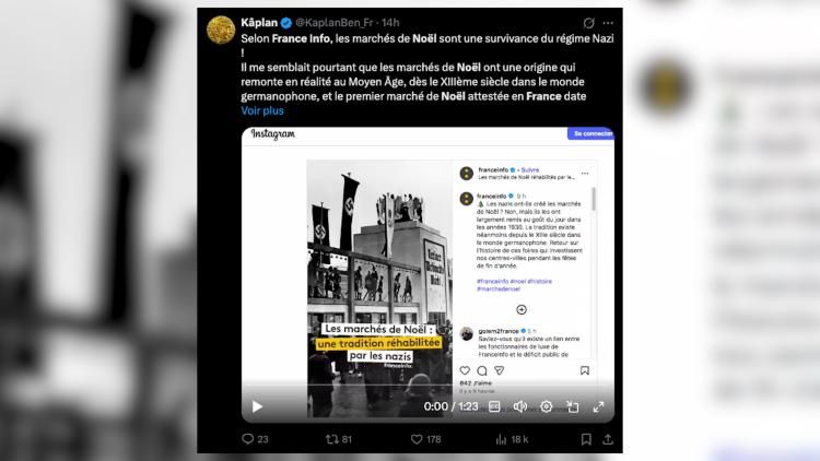 La controverse des marchés de Noël : France Info sous le feu des critiques