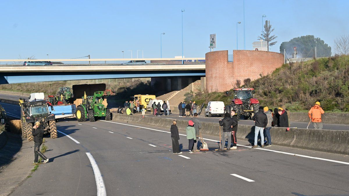 Accident sur la rocade d'Albi : un automobiliste blessé lors du blocage des agriculteurs