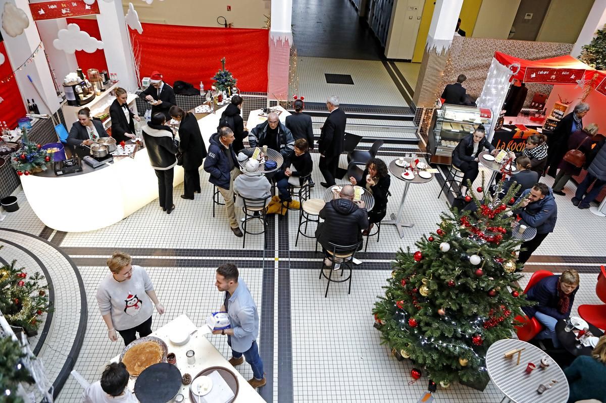 Un marché de Noël gourmand au lycée hôtelier de La Rochelle