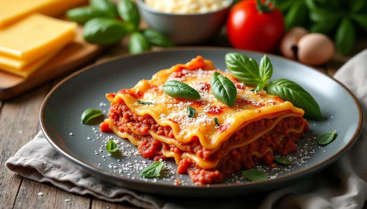 Lasagnes bolognaise : un plat réconfortant à préparer chez soi