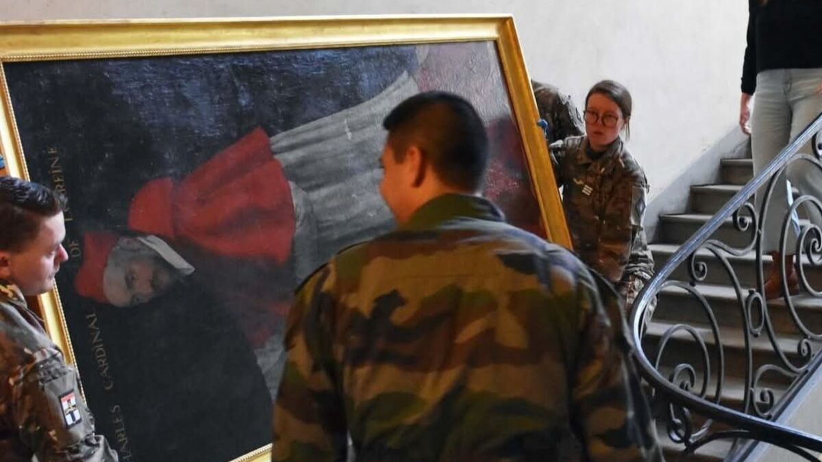 À Reims, l'art face aux dangers : simulation d'évacuation au musée Saint-Remi