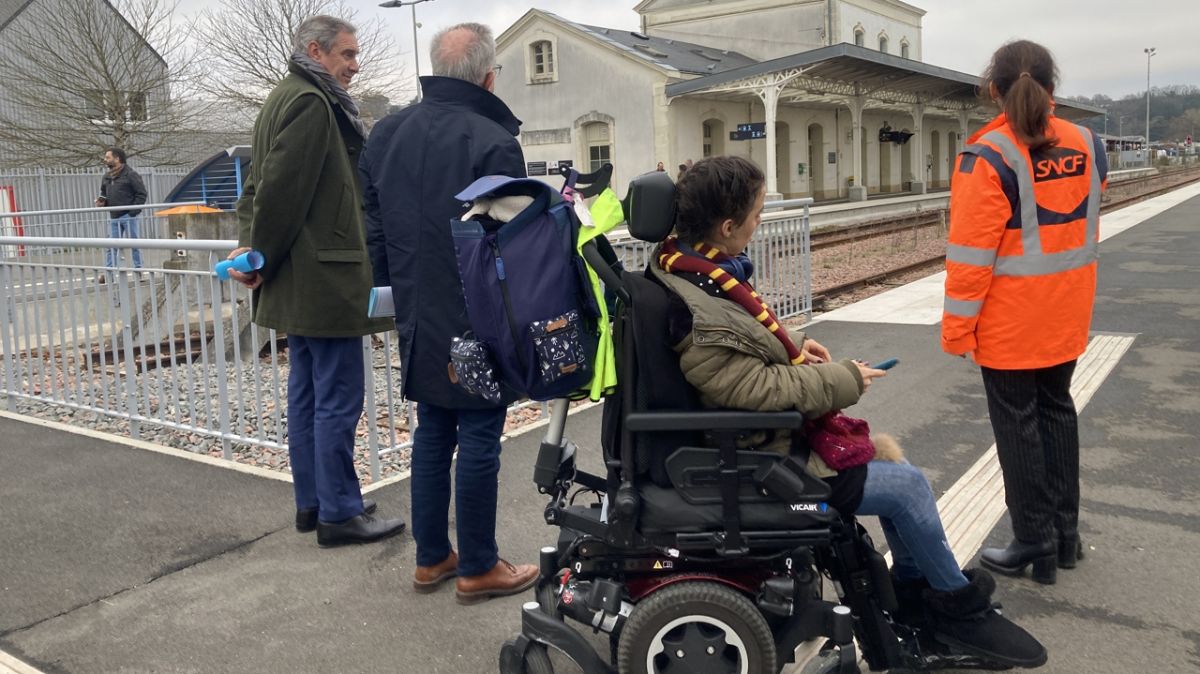 Chinon renforce l'accessibilité de sa gare pour tous les usagers