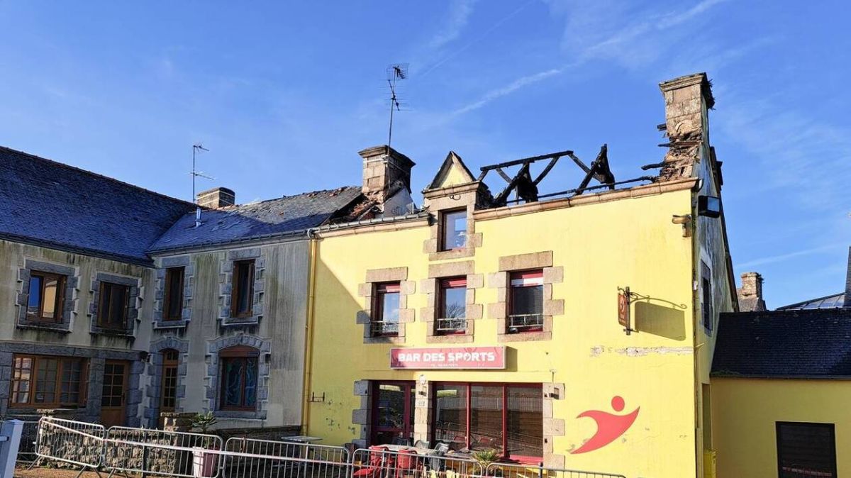 Cruguel en émoi après l'incendie ravageur du Bar des sports