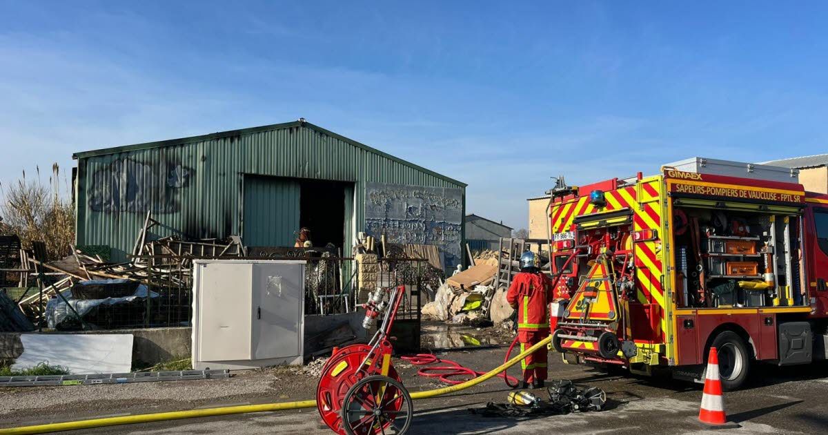 Incendie dans un entrepôt de brocanteur : un frigo en cause