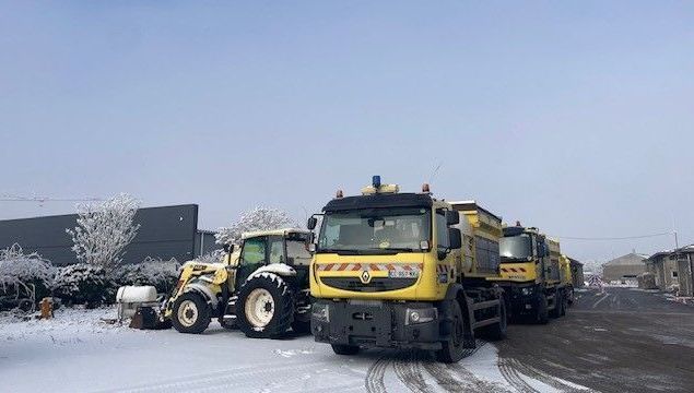 Une nuit de salage pour assurer la sécurité sur les routes du Loiret