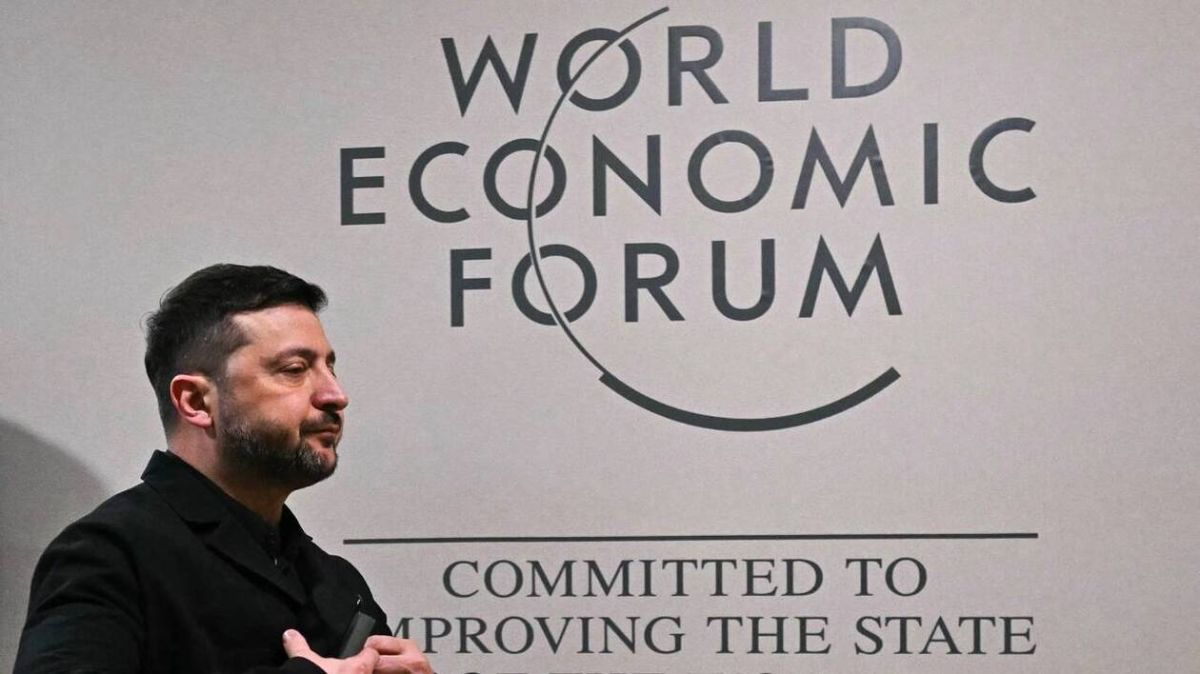 Zelensky évoque une paix presque acquise : les points clés de son discours à Davos