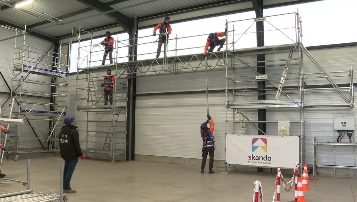 Une école d'échafaudeurs s'implante en France