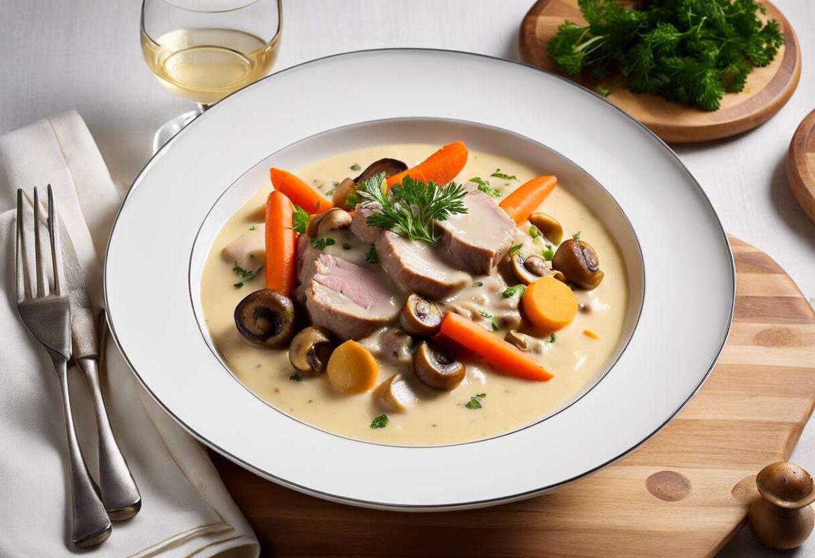 La blanquette de veau à l'ancienne : un plat qui réchauffe le cœur