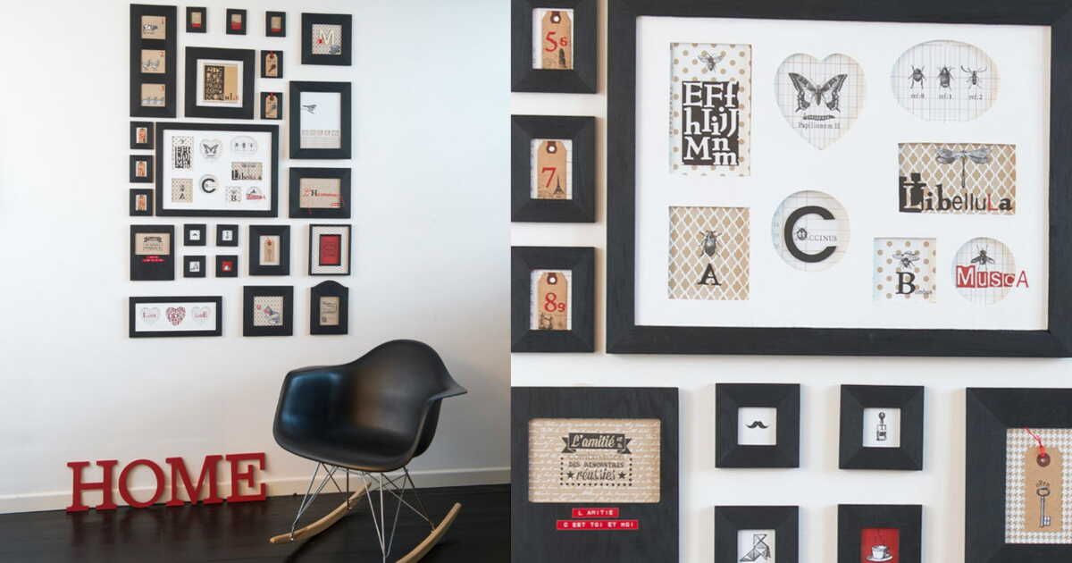 collection de cadres pour scrapbooking : inspirations et tendances