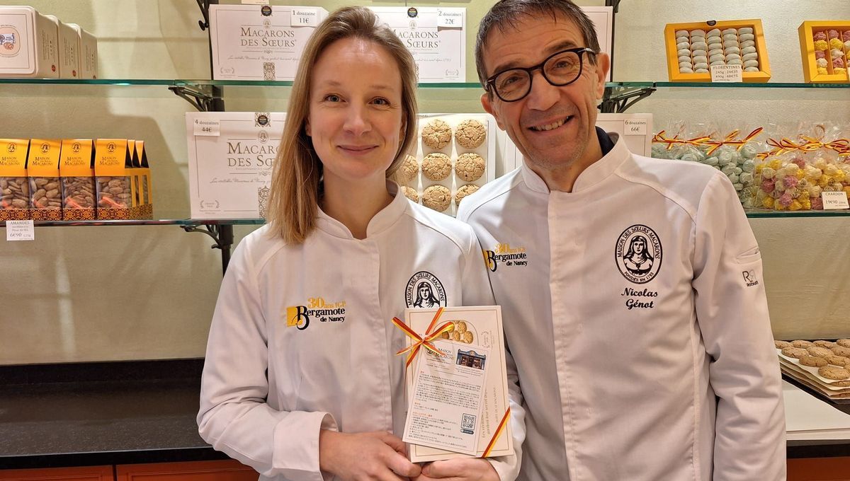 La maison des macarons de Nancy fait voyager son savoir-faire jusqu'au Japon