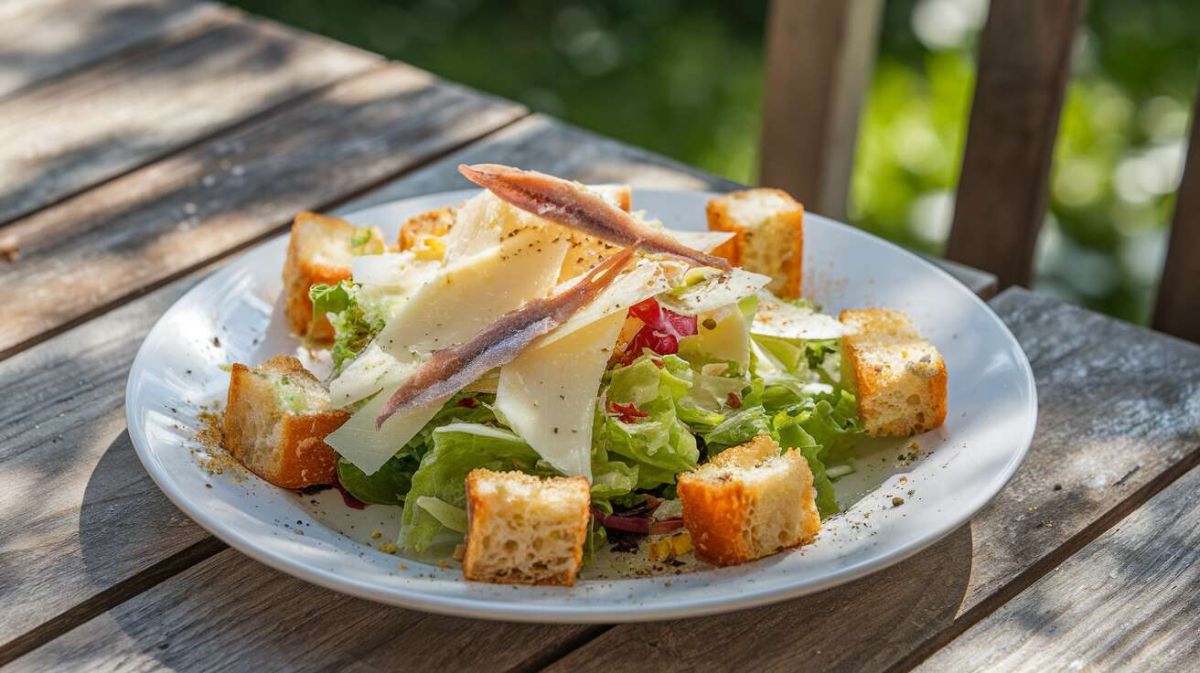 Une salade César rapide et gourmande pour vos repas d'été