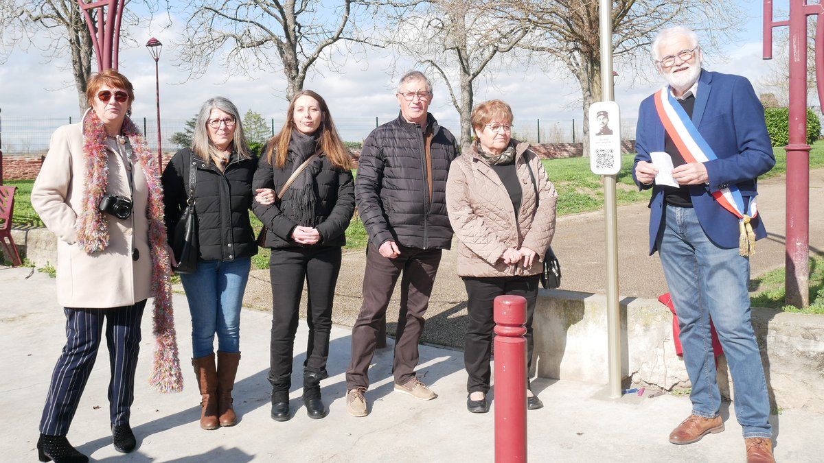 Hommage à Jean Langlade, le héro d'Auterive et Gueule cassée