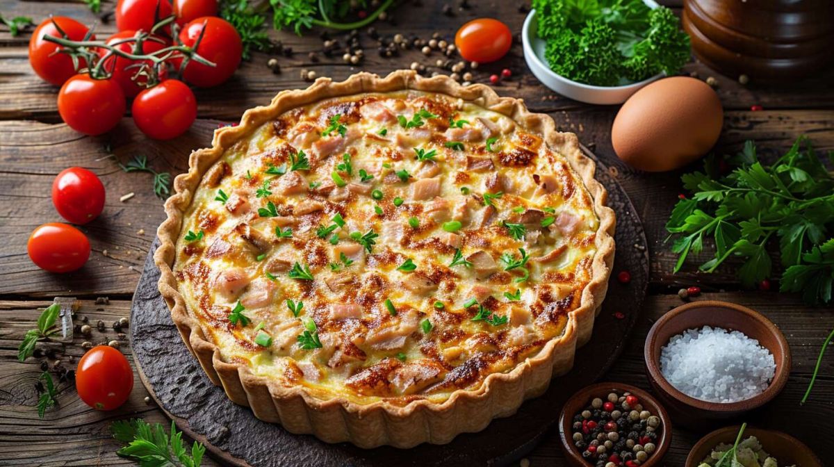 Une tarte salée au thon à préparer en un éclair