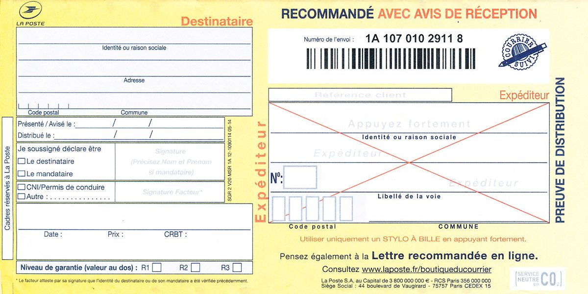 Peut-on refuser une lettre recommandée ? Quelles conséquences ?