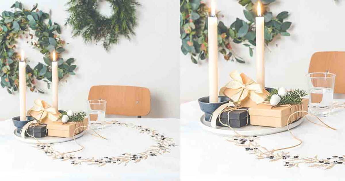 L'art de la broderie : sublimez votre table avec une nappe au point de croix