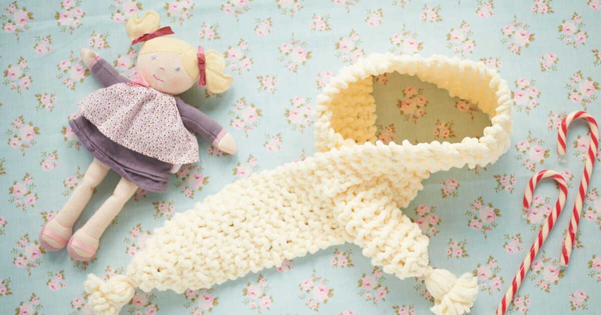 initiez-vous au tricot avec une écharpe en point mousse