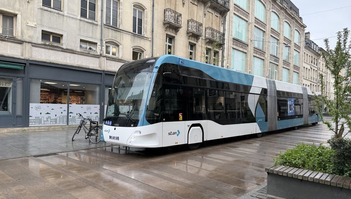 Le trolleybus, nouvel emblème de la mobilité à Nancy, souffle sa première bougie