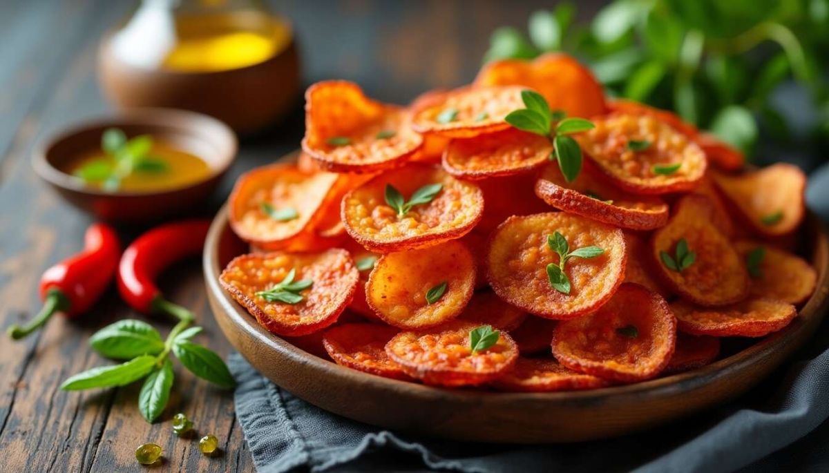 découvrez la recette irrésistible des chips de chorizo maison