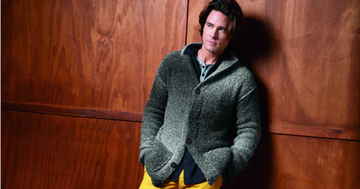 Le charme intemporel de la veste homme en point mousse