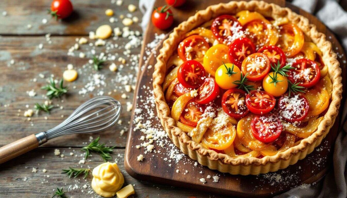 Découvrez la quiche à la tomate : une recette simple et savoureuse
