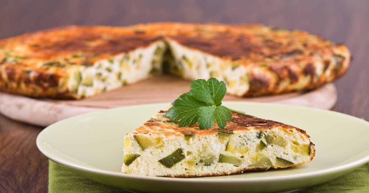 La frittata de courgettes revisitée par Laurent Mariotte