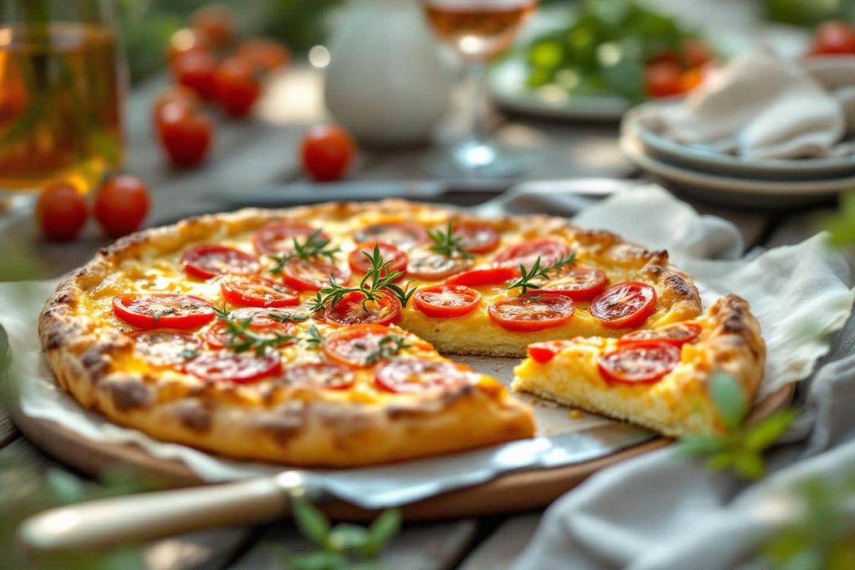 Moutarde et tarte à la tomate : un dîner d'été à savourer sans tarder