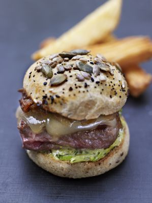 Le hamburger gourmet de Brice Morvent : un délice à découvrir