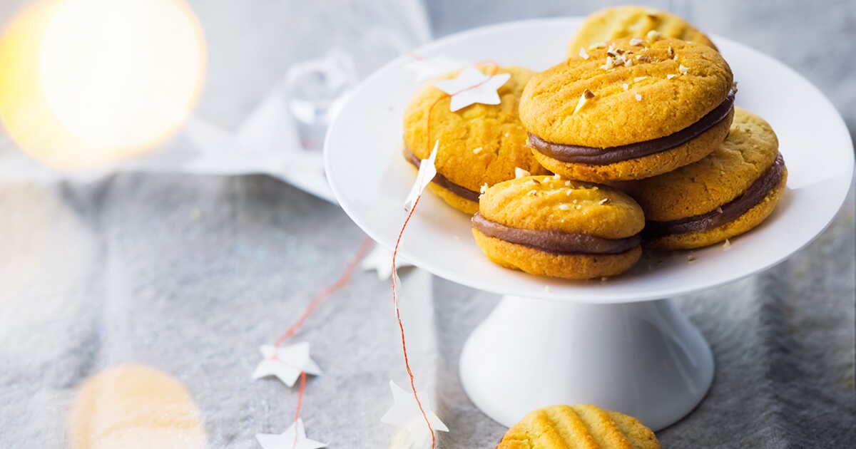 Mini whoopies gourmands à la crème de marron