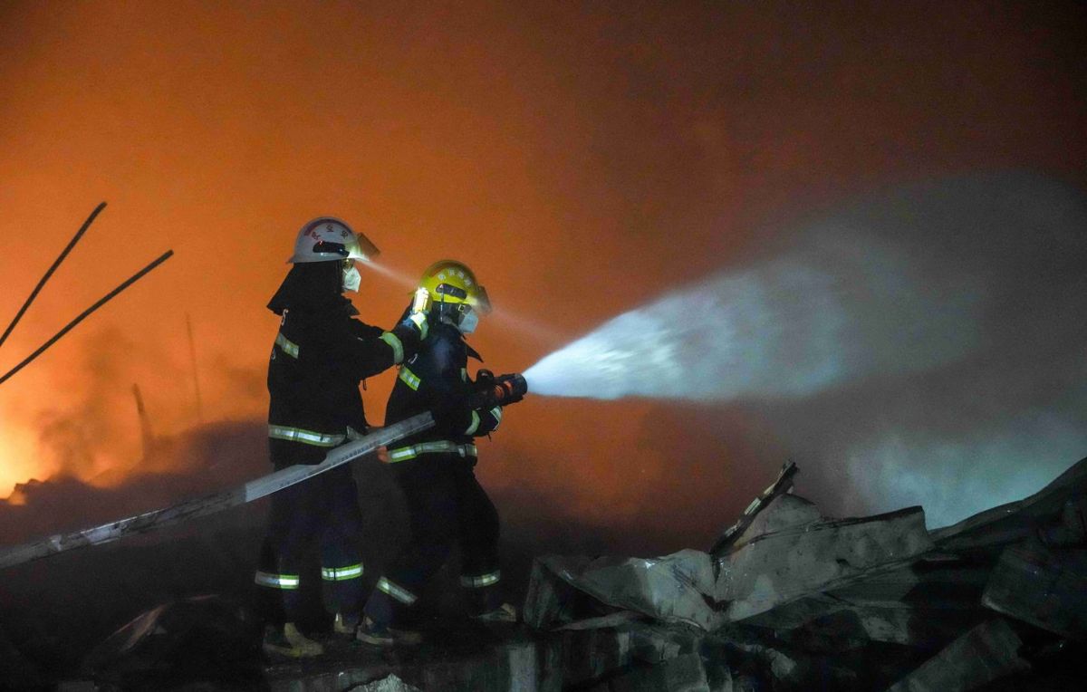 Explosion tragique dans une usine de feux d'artifice en Chine : le bilan s'alourdit