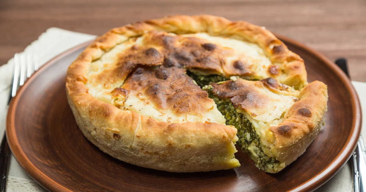 La tourte au chèvre Sainte-Maure revisitée par Julie Andrieu