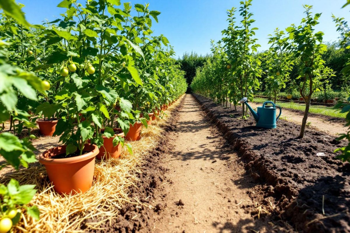 Jardin en été : 6 astuces pour partir serein tout en préservant votre potager