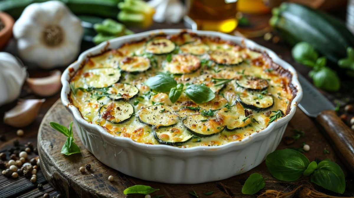 Un gratin de courgettes au chèvre : simplicité et saveur au rendez-vous
