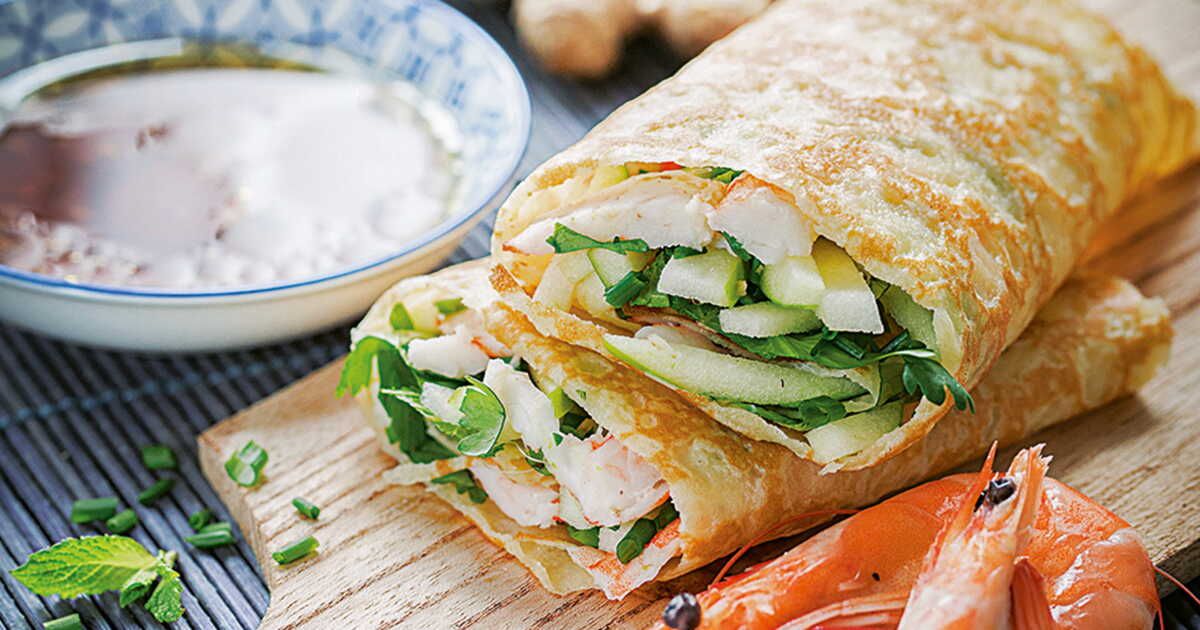 Galette Orient Express à la sauce thaïe