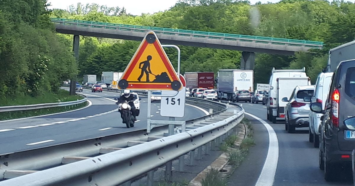 Circulation bloquée sur l'A30 : un accident de poids lourd crée des kilomètres de bouchons