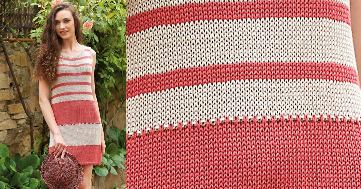 La tendance intemporelle de la robe rayée en jersey