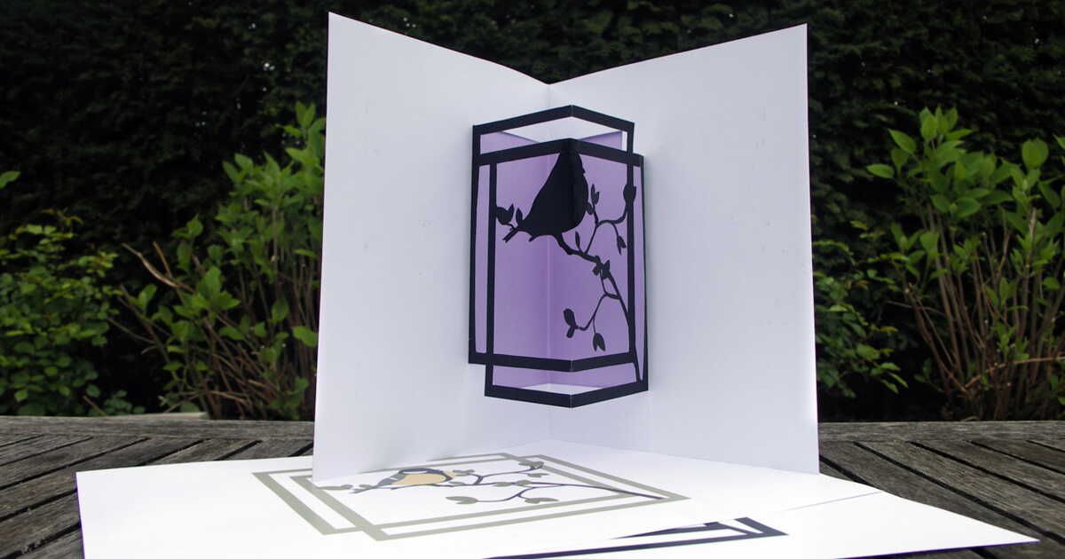 L'art de la carte pop-up : un oiseau au cœur de l'innovation