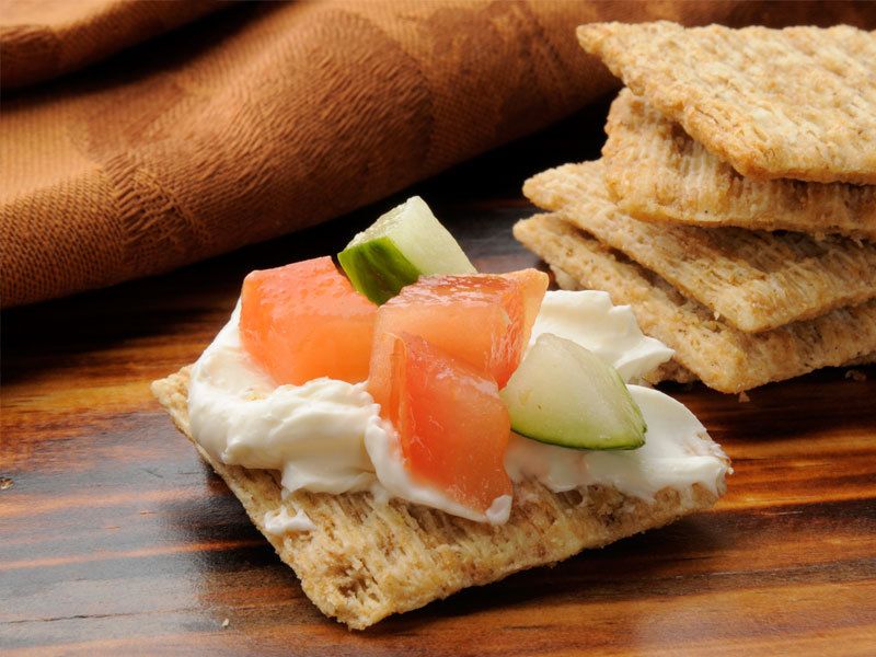 Des crackers allégés pour un apéritif réussi