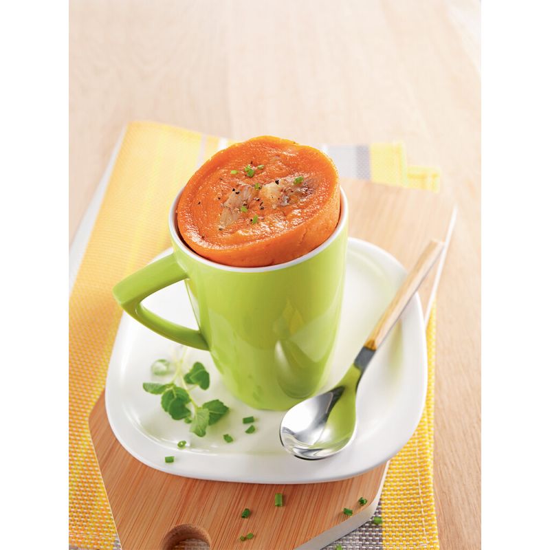 la recette rapide du mugcake de merlan qui fait sensation