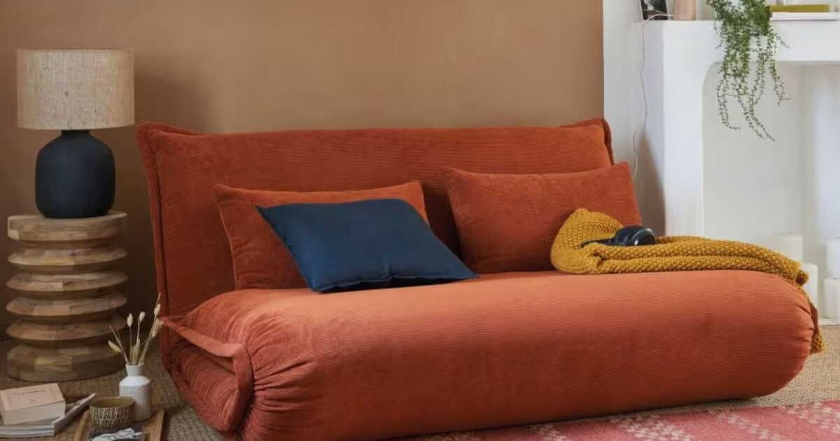 le canapé convertible de Maisons du Monde qui fait fureur à moins de 400 euros