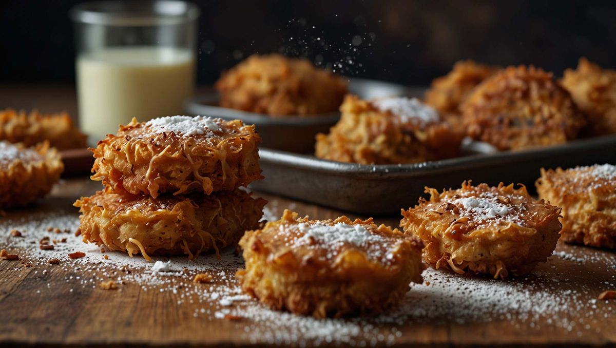 Laissez-vous séduire par les beignets de pomme de terre sucrés de Luana Belmondo
